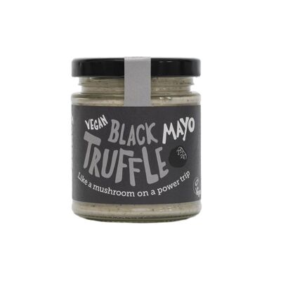Vegan Mayonnaise, Black truffle flavour, 180g jar