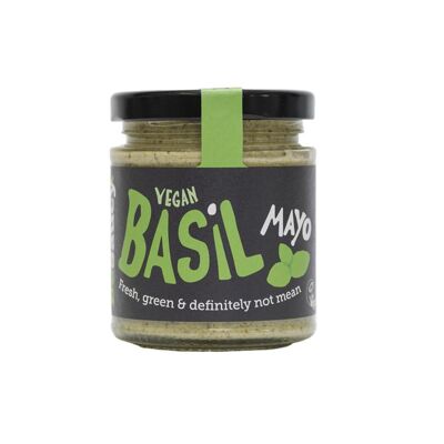 Vegan Mayonnaise, Basil flavour, 180g jar