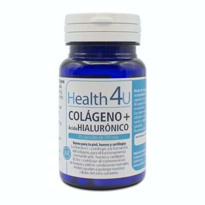 H4U Collagene + Acido Ialuronico 30 capsule da 479 mg