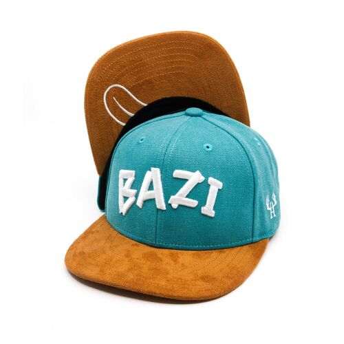 Bayerische Bazi Kinder Snapback Cap Canvas Hellblau