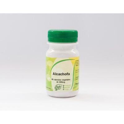 GHF Alcachofa 60 cápsulas vegetales 500 mg