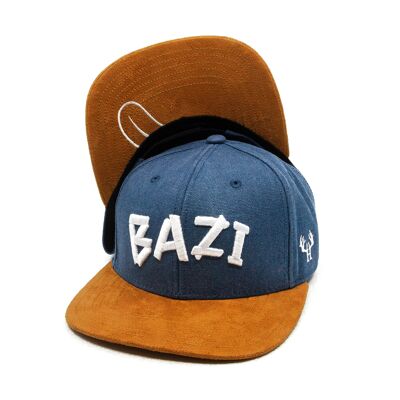 Bayerische Bazi Snapback Cap Canvas Blau