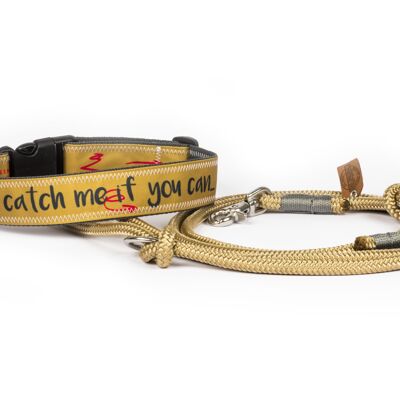 DOG COLLAR CATCH ME IF YOU CAN