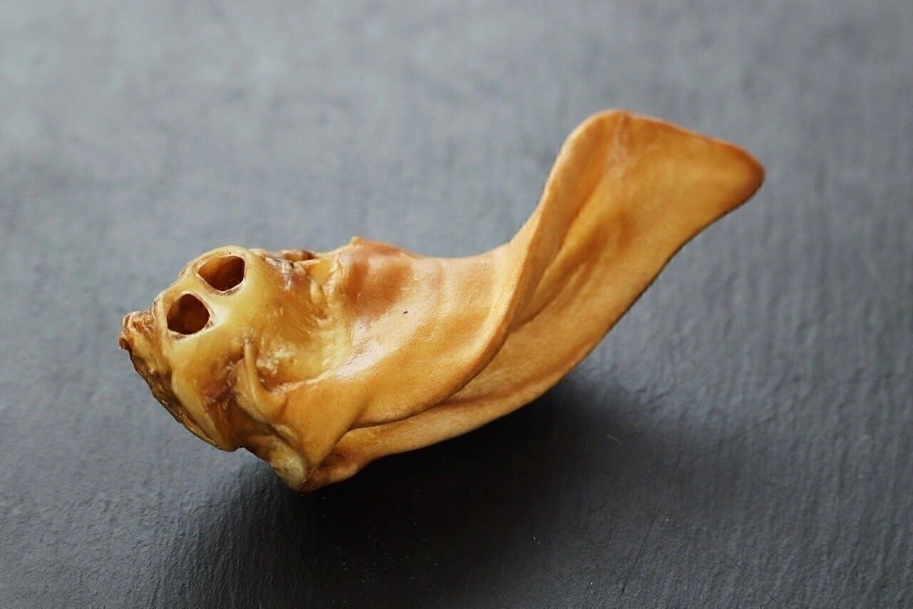 Pferdeohr mit Fell – 1 Stück für Hunde