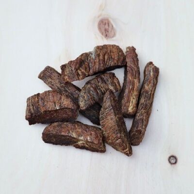 Ostrich jerky for dogs