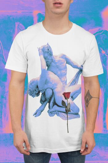 PRENEZ-MOI, SATAN ! T-Shirt - Graphic Gay Top, Kinky Valentines Tee, Lgbtq Fetish Gear, Bdsm Pride, Art History Gifts, Queer Clothing, Homoerotica 7