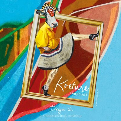 Koeture - Cartes d'art, set de 6 cartes incl. enveloppe 0053