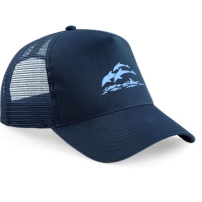 Cappellino trucker con grafica DOLPHINS #unisex ILoveYourWife