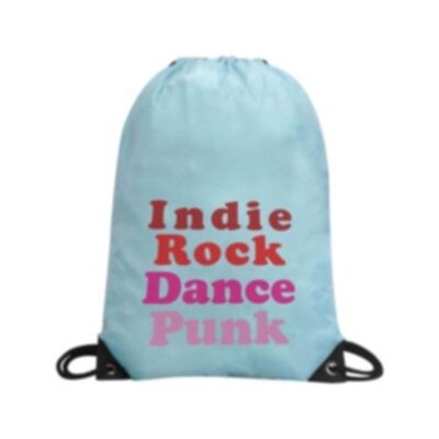 Polyester backpack bag with drawstring #unisex INDIE ROCK DANCE PUNK #forofo (classic stories)