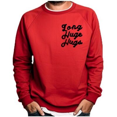 Raglan-Sweatshirt #unisex LONG HUGE HUGS #boomlapop