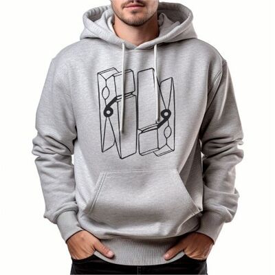 #unisex Sweat à capuche PINCE À ÉPILER #ILoveYourWife