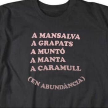 #t-shirt unisexe A MANSALVA #AborigenVLC 2