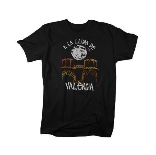 T-shirt #unisex ALLA LLUNA DI VALÈNCIA #AborigenVLC