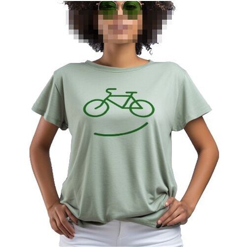 Camiseta Gráfica - algodón orgánico #unisex BICI SONRISA  - I Love Your Wife