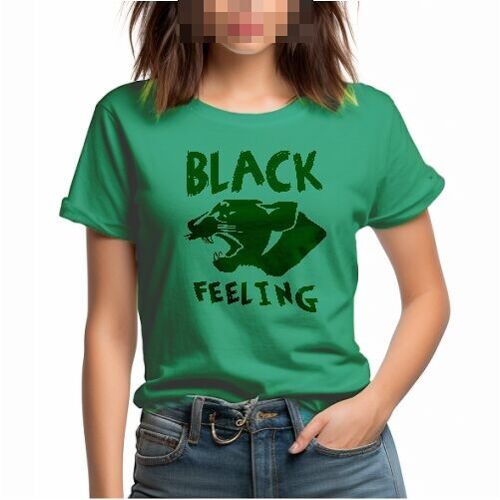 Camiseta gráfica #unisex BLACK FEELING #boomlapop