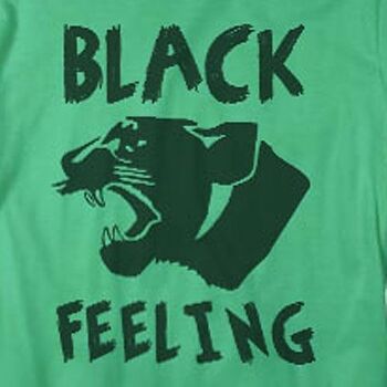 T-shirt graphique #unisexe BLACK FEELING #boomlapop 2