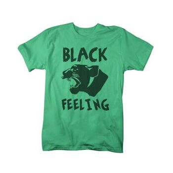 T-shirt graphique #unisexe BLACK FEELING #boomlapop 5