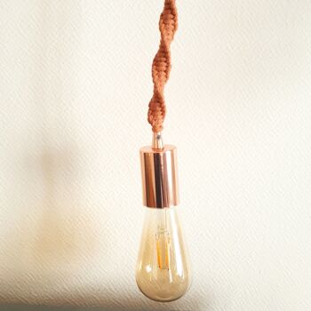 Lampe Baladeuse Macramé 2