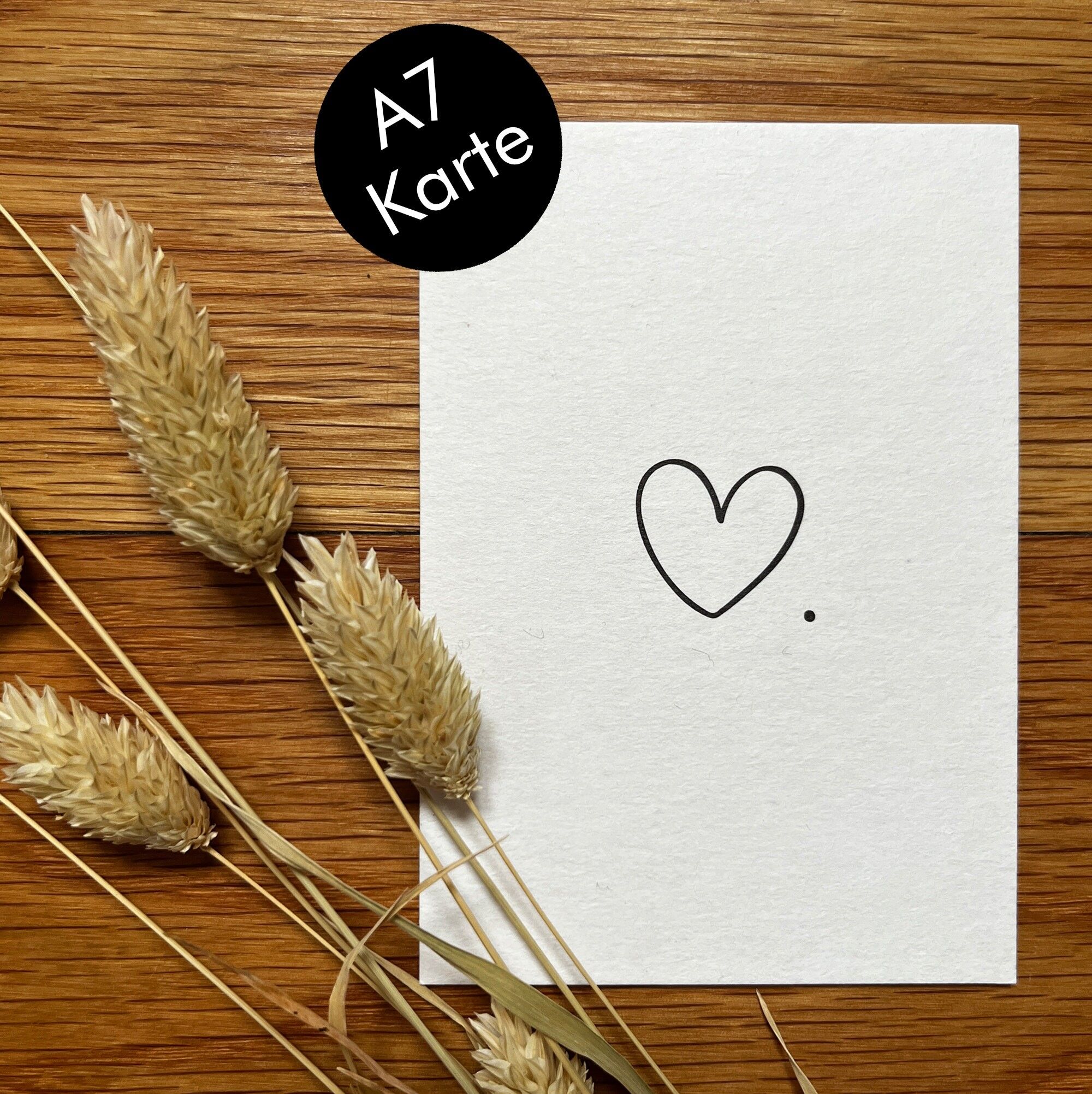 Mini-Tarjeta - "Corazón".