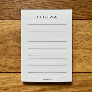 Bloc-notes - "Petites notes" 2