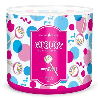 Candele Confetti Goose Creek® Collezione Cake Pops da 411 grammi