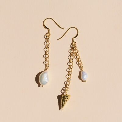 NISIA shell earrings