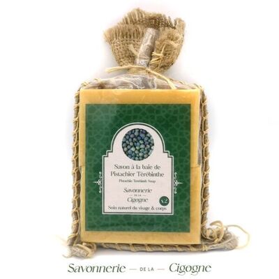 Savon Antibactérien à la baie de Pistaches Lentisque 2x110g