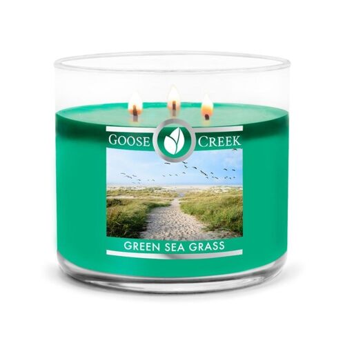 Green Seagrass Goose Creek Candle® 411 grams 3 wick Collection