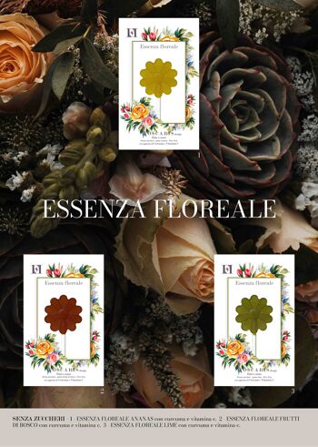 Design Artistique "Essence Florale" ananas 3