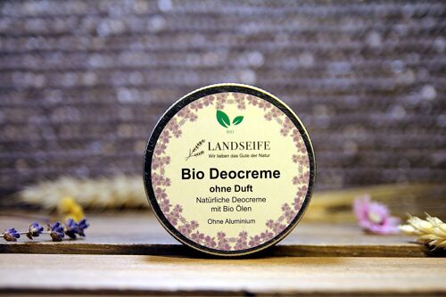 Bio Deocreme ohne Duft