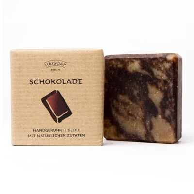 Chocolate soap, vegan, 90g