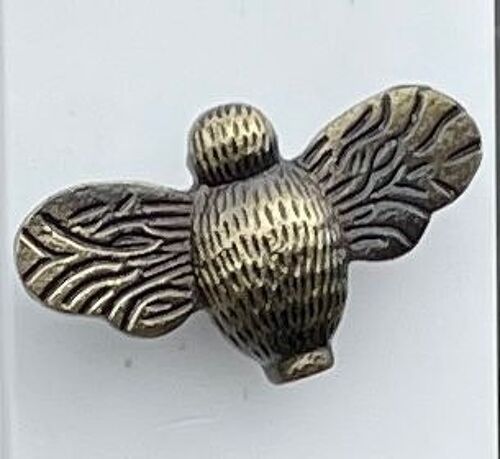 Bumble Bee Cabinet/Drawer Knobs (Antique Brass) 10 Pack