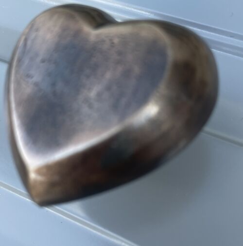 Heart Cabinet/Drawer Knobs (Antique Copper) 10 Pack