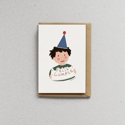 Card with envelope - Birthday - Child's birthday