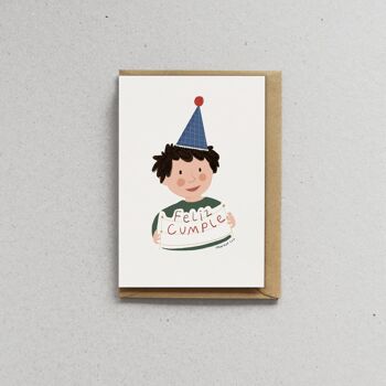 Carte avec enveloppe - Anniversaire - Anniversaire enfant 1