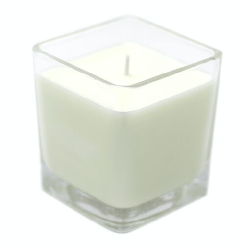 Soy candle in glass CUCUMBER , MINT