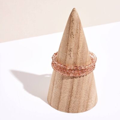 Sun Stone beads bracelet 6mm