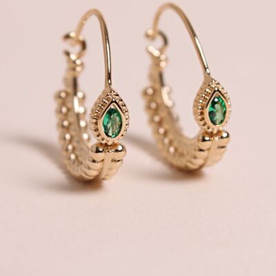 Léontille earrings - Green