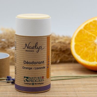 Déodorant solide naturel Orange & Lavande Fine AOP Provence