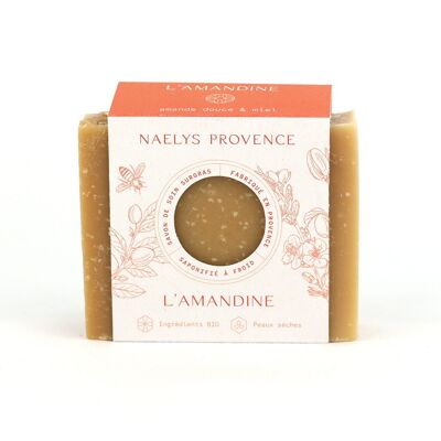 Sapone Artigianale Mandorle Dolci e Miele di Lavanda