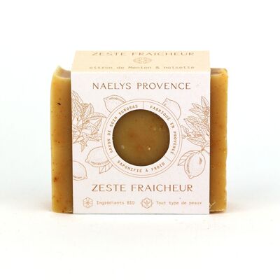 Lemon Hazelnut Handmade Soap