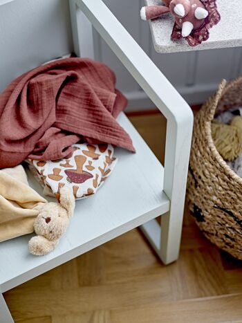 Marthe Baby Mousseline, Marron, Coton OEKO-TEX® 4