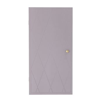 Armoire Nell, Violet, MDF 1