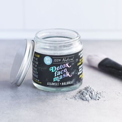 Maschera viso all'argilla naturale detox