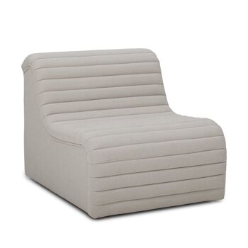 Chaise longue Allure, nature, polyester 3