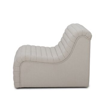 Chaise longue Allure, nature, polyester 4