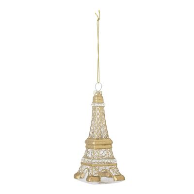 Jannit Ornament, Gold, Glas