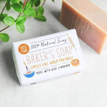 Cinnamon Baker's Soap 100% Natural Vegan 1