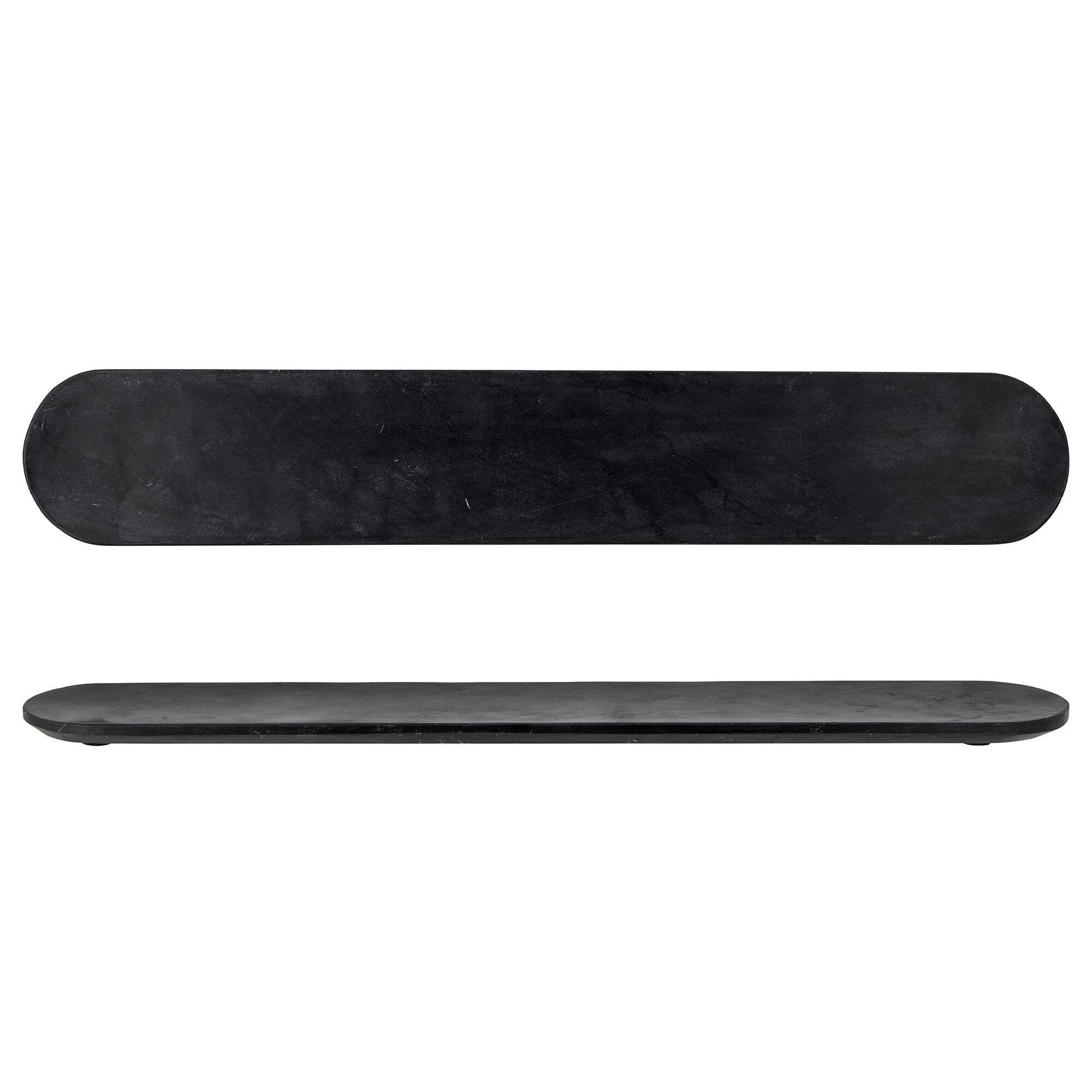 Vassoio Emmali, nero, marmo