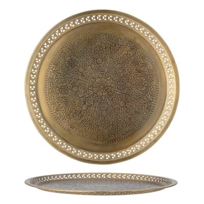 Juka Tray, Gold, Metal